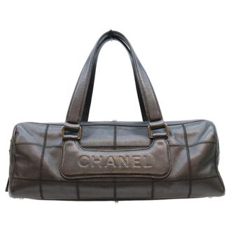 Chanel Black Boston Bag (Pre-Owned)