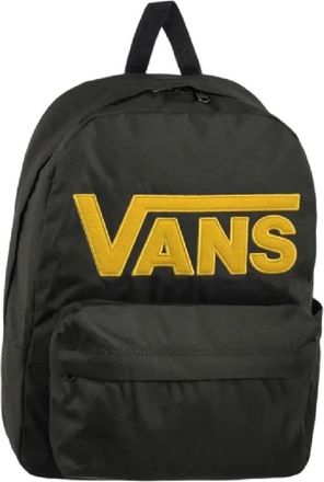 Vans Stedelijke Zwarte Rugzak met Geel Logo - unisex - Rugzakken - Groen - ONE Size - Tassen