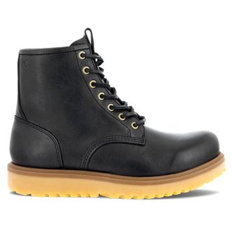 Ecco Ecco Staker 217624 Full Grain Leather Mens Lace Up Boots - Black - Size:UK 10.5-11