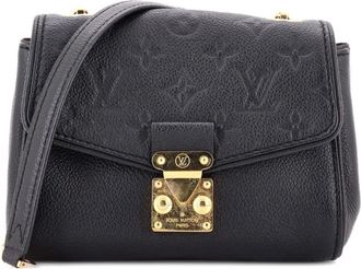 Louis Vuitton Saint Germain Handbag Monogram Empreinte Leather BB crossbody bag - Zwart