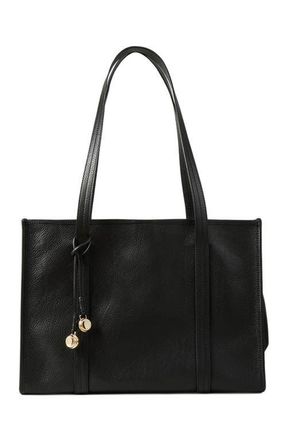 Sandro Soft leather tote bag in Black at Nordstrom, Size Medium