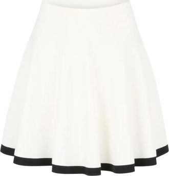 Nina Ricci Gebreide skater mini-rok - Zwart