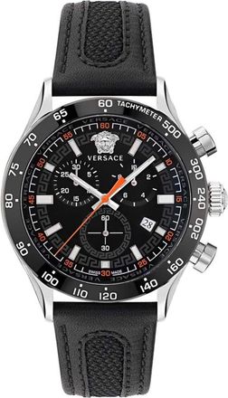 Versace Hellenyium Chrono - Heren - Horloges - Veelkleurig - ONE Size - Accessoires