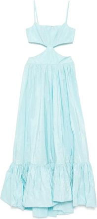 Saiid Kobeisy Taffeta Midi Dress