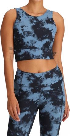 Outdoor Research Vantage Crop Top In Olympic Cloud Scape