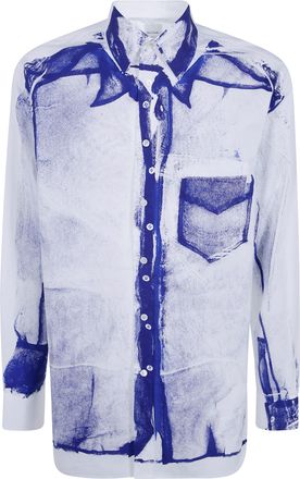 Paul Smith Short-Sleeve Shirt Mens S/C Easy Fit Shirt