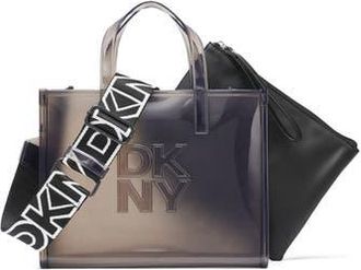 DKNY Hadlee Small Tote in Blk/Black at Nordstrom Rack