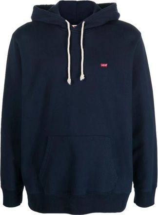 Levi's Blauwe Sweater Collectie - Heren - Hoodies - Blauw - S - Katoen - Hoodies & sweatvesten