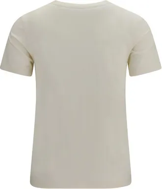 Maison Kitsun&eacute; Embroidered Logo T-Shirt - Beige
