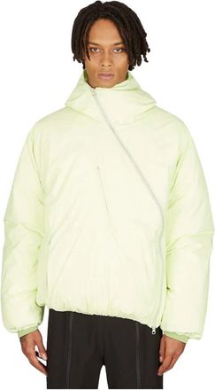 Post Archive Faction (PAF) Asymmetrische Rits Donsjas - Heren - Gewatteerde jassen - Groen - XL - Nylon - Jassen