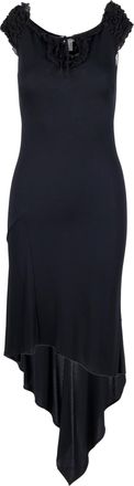 Moschino Goedkope en chique asymmetrische jurk van Moschino - jaren 2000