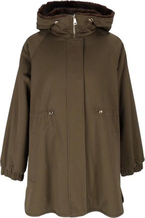 Bully Militare Coat - Coats - Mujer - Verde - XS