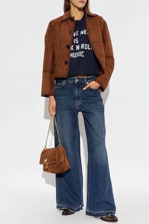 Zadig&Voltaire T-shirt Walko, Womens, Navy Blue