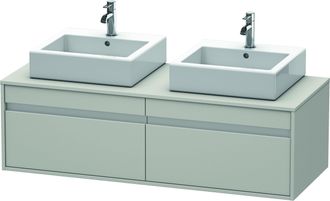 Duravit Mueble Bajo Lavabo Ketho 550x1400x426mm Hormig&oacute;n