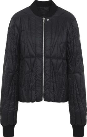 Moncler Geocamo Flight Jacket - Dames - Bomber jackets - Zwart - XS - Katoen - Jassen