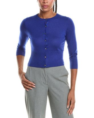 N.Peal N. PEAL Darcie 100% Cashmere Cropped Cardigan