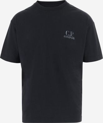 C.P. Company Black Logo T-shirt