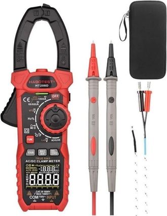 OEM Pinza Amperim&eacute;trica Ht208d De 1000 A, 6000 Cuentas, Rms Real, Ca/cc, Mide Voltaje, Temperatura, Capacitancia, Resistencia, Diodos, Vfd Y Modo Loz