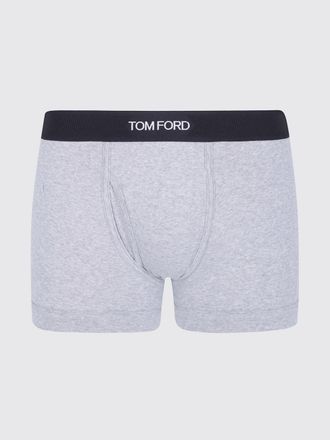 Tom Ford Boxer parigamba in cotone stretch con fascia logata in vita