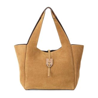 Hogan Dames, Tassen, Bruin, Maat: ONE Size Su&egrave;de