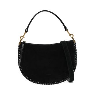 Isabel Marant Tassen, Dames, Zwart, ONE Size, Leer, Oskan Soft Zip Bag