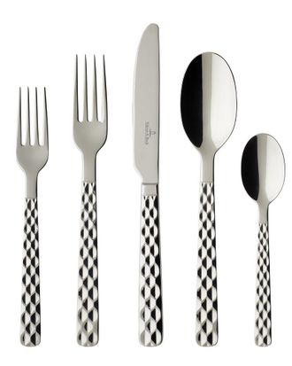 Villeroy & Boch Boston Cutlery 5 Piece Place Setting Flatware