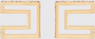 Elisabetta Franchi Orecchini Elisabetta Franchi in ottone con strass incastonati