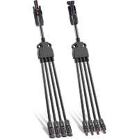 OEM Conectores En Y Para Paneles Solares, 1 Par De Conectores Paralelos Para Paneles Solares, Divisores De 1 A 4, Kit De Herramientas Para Derivaci&oacute;n De C