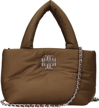 Tory Burch Tory Burch Britten Damess Stoffen handtassen bruin/koffie
