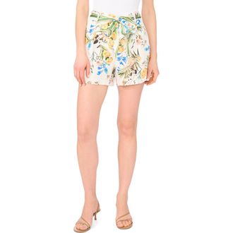 Ted Baker Tie Waist Shorts in Ultra White at Nordstrom Rack, Size 10