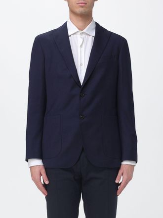 Boglioli Single Breasted Virgin Wool Blazer
