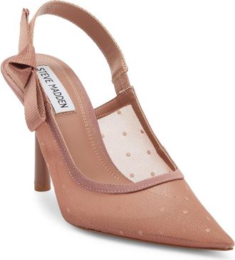 Steve Madden Stefani Slingback Pump in Mocha Multi at Nordstrom Rack, Size 6.5