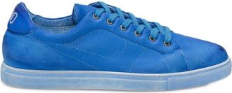 Pantofola D'oro Blue Buffalo Leather Sneakers