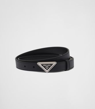 Prada Saffiano leather belt