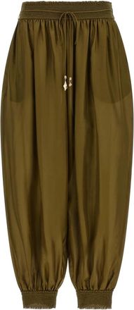 Zimmermann Mahon Harembroek - Dames - Wijde Broeken - Groen - S - Broeken