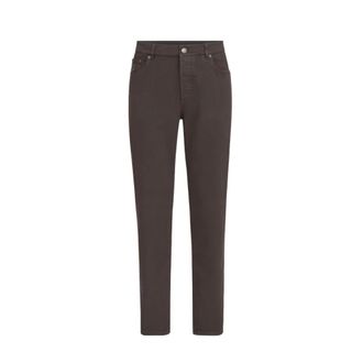 Brunello Cucinelli Hombre, Vaqueros, Marr&oacute;n, Talla: 2XL
