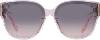 Dior LADY 95.22 R3I Gradient Smoke Butterfly Ladies Sunglasses CD40164I 72B 64