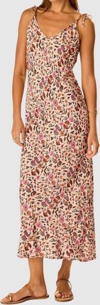 Natalie Martin Dakota Midi Dress In Wildflower Spice