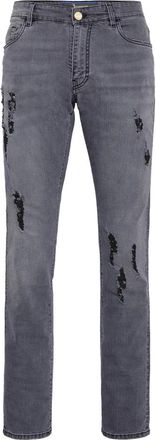 Billionaire Boys Club Heren, Jeans, Grijs, Maat: W28 Katoen