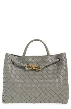 Bottega Veneta Medium Andiamo Intrecciato Shoulder Bag in 1590 Basalt-Mb at Nordstrom