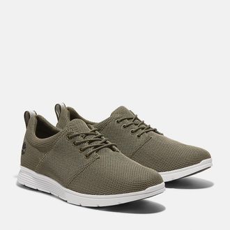 Timberland Sneaker TIMBERLAND KILLINGTON LOW LACE UP SNEAKER, Herren, Gr. 40 (7), gr&uuml;n (olv knit), Textil, Schuhe Sneaker