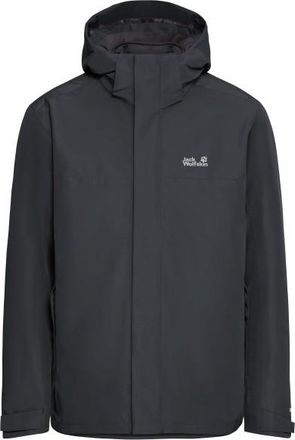Jack Wolfskin Stonelite 3in1 Jacket Doppeljacke f&uuml;r Herren | grau