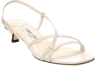 Jimmy Choo London Farris 35 Leather Sandal