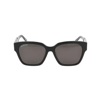 Balenciaga Bb0215Sa Zonnebril - unisex - Accessoires - Zwart - Maat: 56 MM