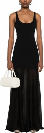 Toteme Evening Maxi Tank Dress In Black