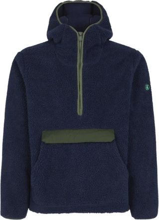 Save The Duck Parka Teddy - Heren - Zomerjassen - Blauw - XL - Polyester - Jassen