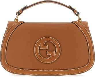 Gucci Camel Leather Medium Blondie Handbag