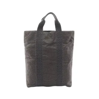 Herm&egrave;s Vintage, unisex, Grijs, ONE Size, Nylon, Pre-owned Vintage Tote Bag