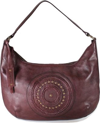 Diba Womens Iris Tree Hobo Bag In Brown
