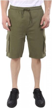 Karl Lagerfeld Casual Shorts - Heren - Korte Broeken - Groen - M - Korte Broeken